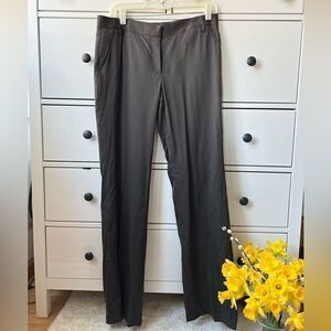 NWT J.Crew women’s pants low fit size 8 wool 100% very thin olive brown classic